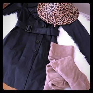 Black Femme Trench Coat